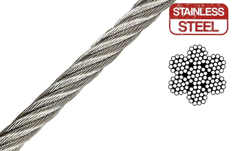 7x19 Stainless steel wire rope